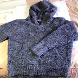 Barefoot Dreams Cozychic relaxed zip up hoodie